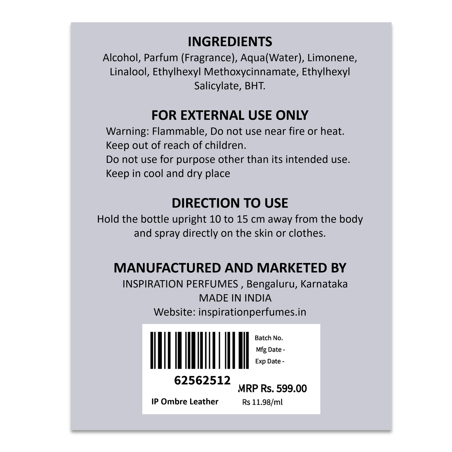 Ombre Leather - UNISEX